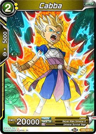 Cabba (DB2-098) - Draft Box 05 Divine Multiverse