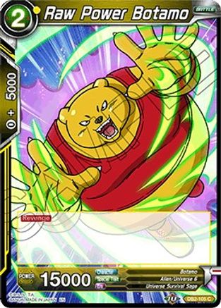 Raw Power Botamo (DB2-105) - Draft Box 05 Divine Multiverse