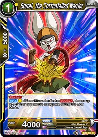 Sorrel, the Cottontailed Warrior (DB2-120) - Draft Box 05 Divine Multiverse