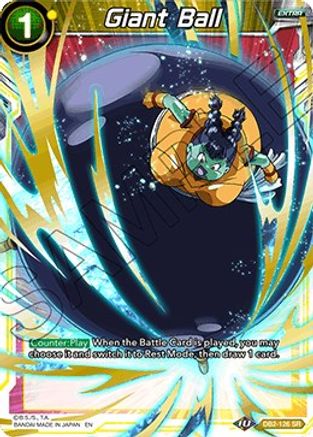Giant Ball (DB2-126) - Draft Box 05 Divine Multiverse