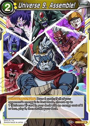 Universe 9, Assemble! (DB2-127) - Draft Box 05 Divine Multiverse