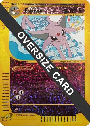 Espeon 006/12 - Reverse Holofoil Jumbo Cards - Promo
