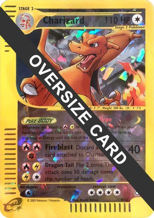 Charizard 009/12 - Reverse Holofoil Jumbo Cards - Promo