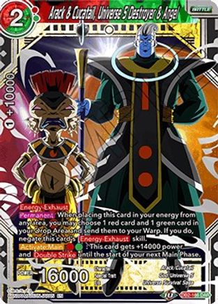 Arack & Cucatail, Universe 5 Destroyer & Angel (DB2-166) - Draft Box 05 Divine Multiverse