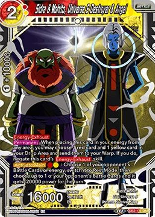 Sidra & Mohito, Universe 9 Destroyer & Angel (DB2-171) - Draft Box 05 Divine Multiverse