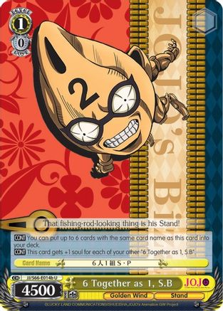 6 Together as 1, S.B (B) (JJ/S66-E014b U) - JoJo's Bizarre Adventure: Golden Wind