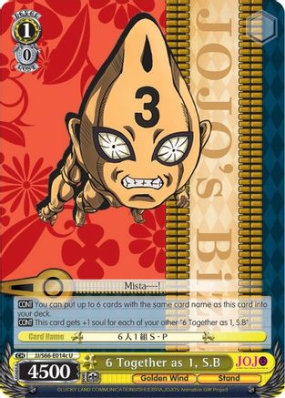 6 Together as 1, S.B (C) (JJ/S66-E014c U) - JoJo's Bizarre Adventure: Golden Wind