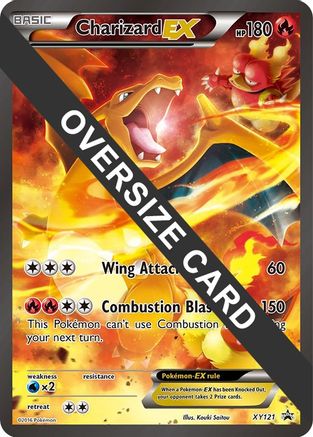 Charizard EX XY121 - Holofoil Jumbo Cards - Promo