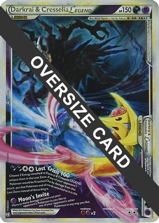 Darkrai & Cresselia Legend 099/102 - Holofoil Jumbo Cards - Promo