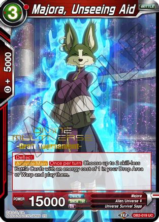 Majora, Unseeing Aid (Divine Multiverse Draft Tournament) (DB2-019) - Tournament Promotion Cards