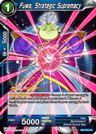 Fuwa, Strategic Supremacy (Divine Multiverse Draft Tournament) (DB2-045) - Tournament Promotion Cards