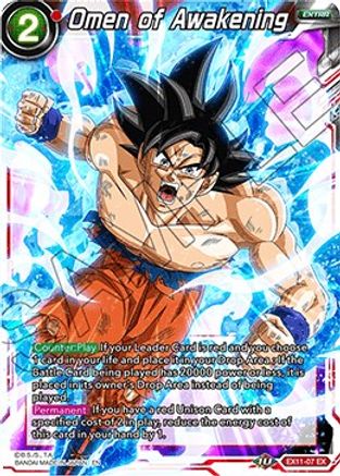 Omen of Awakening (EX11-07) - Expansion Deck Box Set 11 Universe 7 Unison