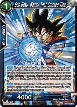 Son Goku, Warrior That Crossed Time (BT10-038) - Rise of the Unison Warrior
