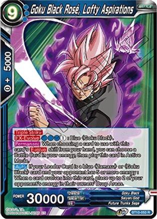 Goku Black Rose, Lofty Aspirations (BT10-050) - Rise of the Unison Warrior