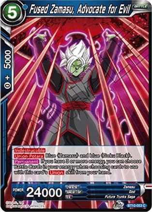 Fused Zamasu, Advocate for Evil (BT10-053) - Rise of the Unison Warrior Foil