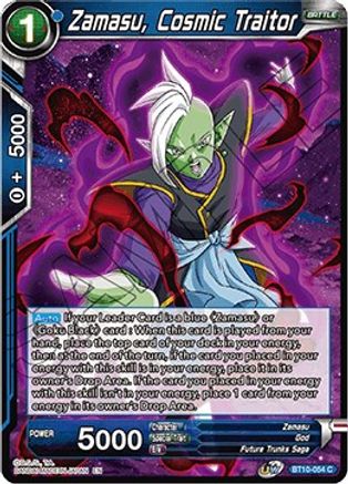 Zamasu, Cosmic Traitor (BT10-054) - Rise of the Unison Warrior Foil