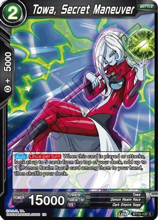 Towa, Secret Maneuver (BT10-137) - Rise of the Unison Warrior
