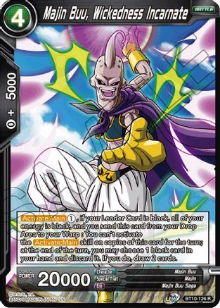 Majin Buu, Wickedness Incarnate (BT10-126) - Rise of the Unison Warrior Foil