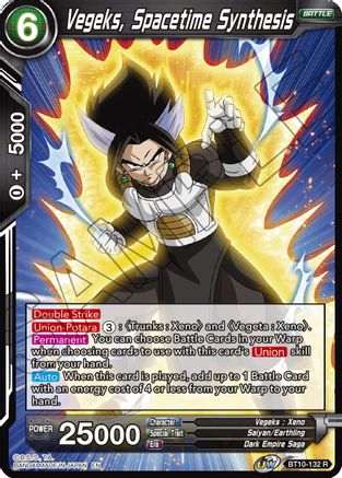 Vegeks, Spacetime Synthesis (BT10-132) - Rise of the Unison Warrior Foil