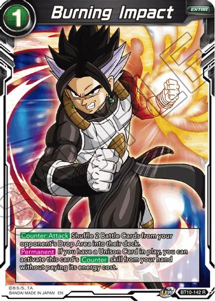 Burning Impact (BT10-142) - Rise of the Unison Warrior Foil