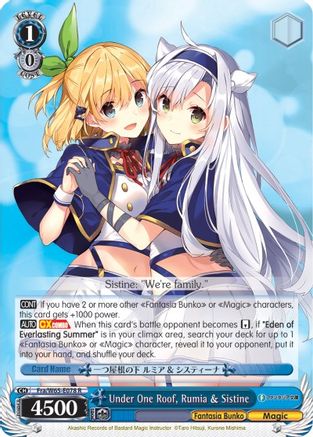 Under One Roof, Rumia & Sistine (Fra/W65-E078 R) - Fujimi Fantasia Bunko