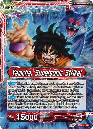 Yamcha // Yamcha, Supersonic Striker (BT10-001) - Rise of the Unison Warrior