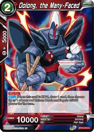 Oolong, the Many-Faced (BT10-015) - Rise of the Unison Warrior Foil