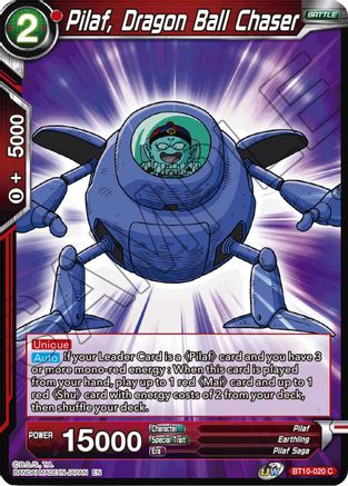 Pilaf, Dragon Ball Chaser (BT10-020) - Rise of the Unison Warrior Foil