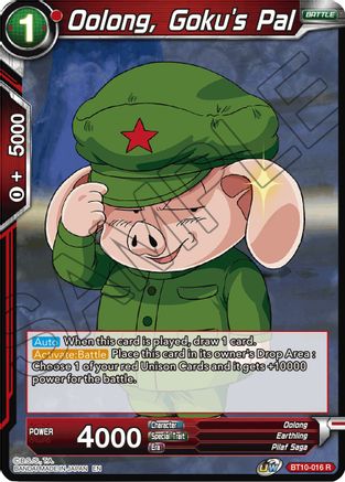 Oolong, Goku's Pal (BT10-016) - Rise of the Unison Warrior Foil