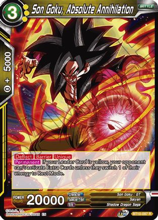 Son Goku, Absolute Annihilation (BT10-097) - Rise of the Unison Warrior