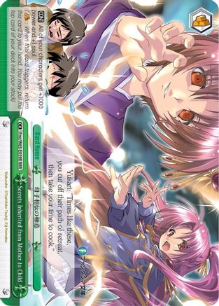 Secrets Inherited from Mother to Child (RRR) (Fmr/W65-E039R RRR) - Fujimi Fantasia Bunko
