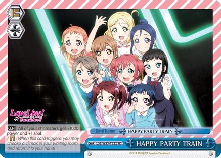 HAPPY PARTY TRAIN (LSS/W53-TE22 TD) - Love Live! Sunshine!! Extra Booster