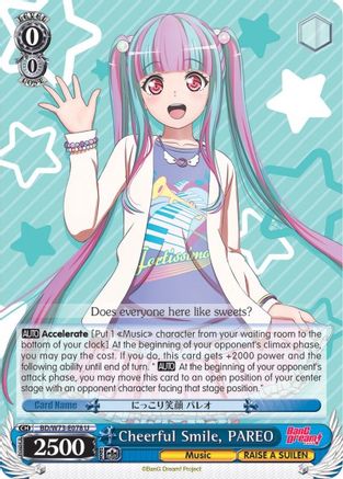 Cheerful Smile, PAREO (BD/W73-E078 U) - BanG Dream! Vol.2