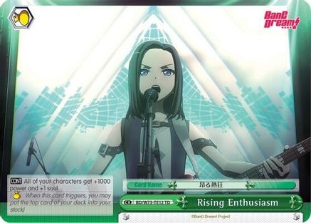 Rising Enthusiasm (BD/W73-TE12 TD) - BanG Dream! Vol.2