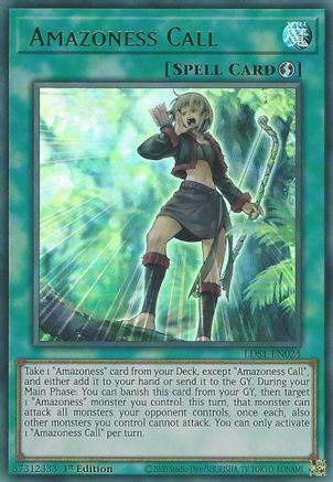 Amazoness Call (Green) (LDS1-EN024) - Legendary Duelists: Season 1 1st Edition