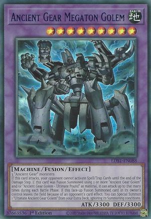 Ancient Gear Megaton Golem (Blue) (LDS1-EN088) - Legendary Duelists: Season 1 1st Edition