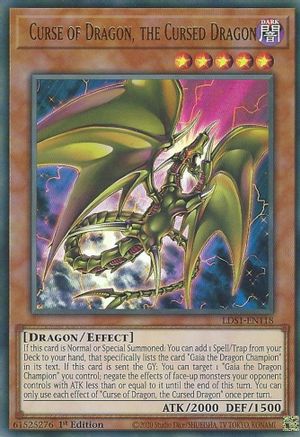 Curse of Dragon, the Cursed Dragon (LDS1-EN118) - Legendary Duelists: Season 1 1st Edition