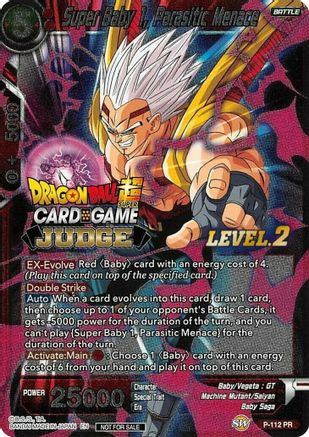 Super Baby 1, Parasitic Menace (Level 2) (P-112) - Judge Promotion Cards
