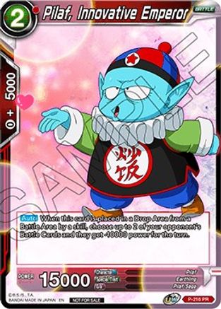 Pilaf, Innovative Emperor (P-216) - Promotion Cards