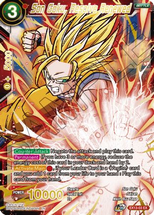 Son Goku, Resolve Renewed (EX13-03) - Special Anniversary Set 2020