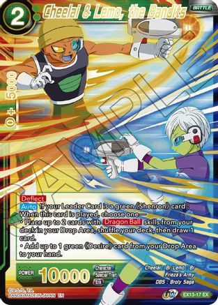 Cheelai & Lemo, the Bandits (EX13-17) - Special Anniversary Set 2020 Foil