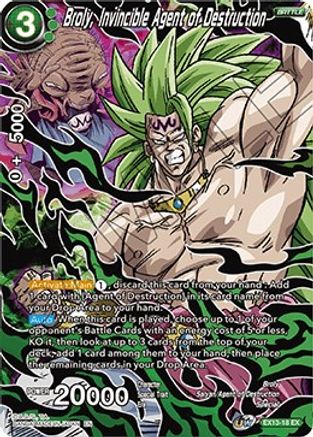 Broly, Invincible Agent of Destruction (EX13-18) - Special Anniversary Set 2020