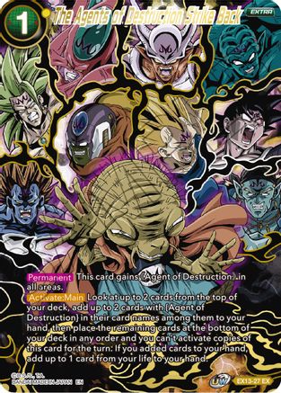 The Agents of Destruction Strike Back (EX13-27) - Special Anniversary Set 2020