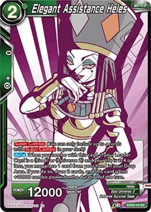 Elegant Assistance Heles (Alternate Art) (EX03-18) - Special Anniversary Set 2020 Foil