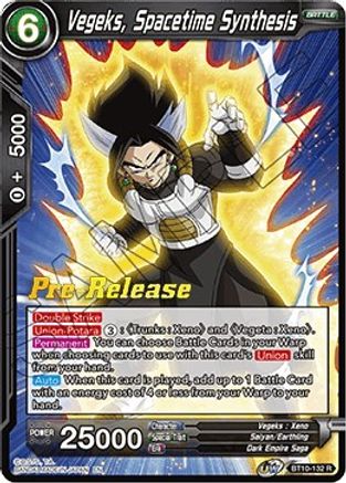 Vegeks, Spacetime Synthesis (BT10-132) - Rise of the Unison Warrior PreRelease Cards