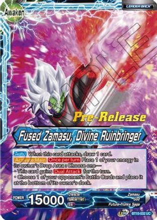 Fused Zamasu // Fused Zamasu, Divine Ruinbringer (BT10-032) - Rise of the Unison Warrior PreRelease Cards