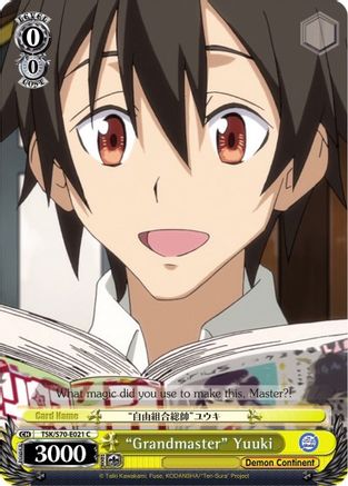 "Grandmaster" Yuuki (TSK/S70-E021 C) - That Time I Got Reincarnated as a Slime