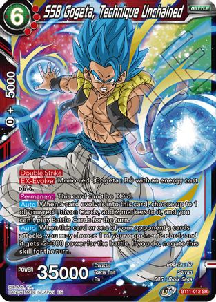 SSB Gogeta, Technique Unchained (BT11-012) - Vermilion Bloodline