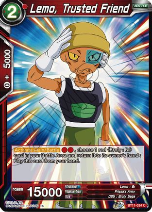 Lemo, Trusted Friend (BT11-024) - Vermilion Bloodline