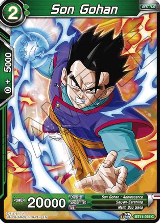 Son Gohan (Green) (BT11-076) - Vermilion Bloodline